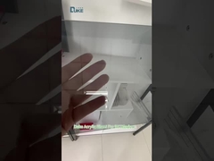 Hoja de acrílico gris oscuro para vehículos recreativos de RV camiones camper empujar por la ventana