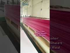 Duke exterior 4ft x 6ft colorido polilucita color acrílico valla de patio cartel para la boda