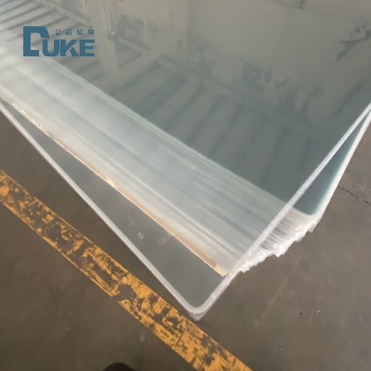 Hoja acrílica fundida de grado óptico 100% virgen Mitsubishi MMA Alta claridad 92% Precisión de espejo 10mm 2mm plástico UV imprimible