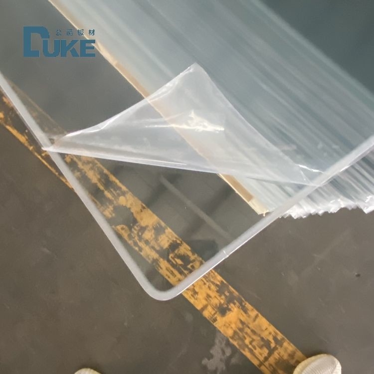 Hoja acrílica fundida de grado óptico 100% virgen Mitsubishi MMA Alta claridad 92% Precisión de espejo 10mm 2mm plástico UV imprimible