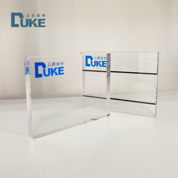 8 mm de Duke Producción de placa acrílica anti-UV 20x30ft Soundproof UV 4 mm PMMA para la construcción municipal grabado Incluido