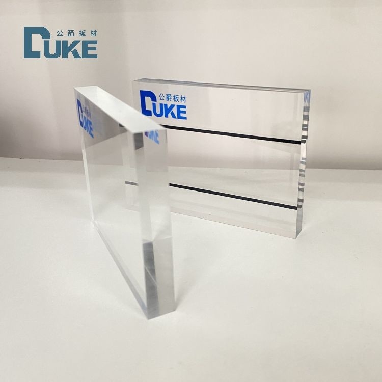 8 mm de Duke Producción de placa acrílica anti-UV 20x30ft Soundproof UV 4 mm PMMA para la construcción municipal grabado Incluido