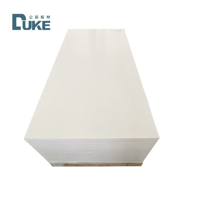 DUKE Calidad sanitaria Antimold 3 mm bañera PMMA blanca Personalizable Hoja de acrílico fundido PE 5 mm 8 mm Servicio de corte personalizable