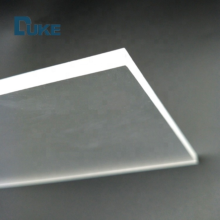 Transmisibilidad de luz uniforme Nano LGP Edge Lit Superficie lisa Placa de guía de luz acrílica clara
