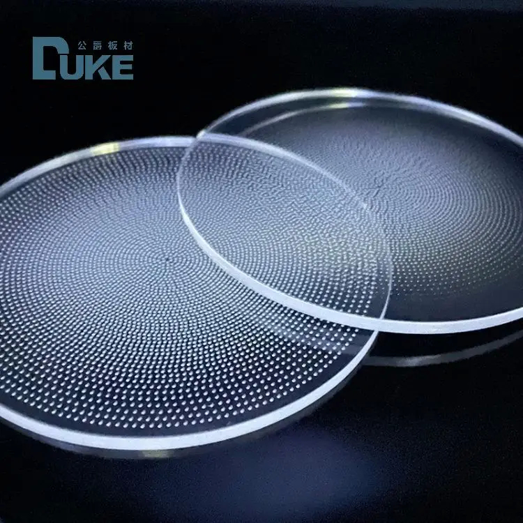 92% Transmisibilidad de la luz 100% Virgin Mitsubishi MMA Led Panel LGP PMMA Mma Hoja acrílica
