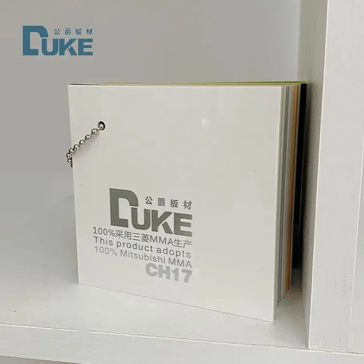 8mm Duke 100% virgen del fabricante Mitsubishi MMA Blanco de ópal de acrílico fundido hoja lisa de plástico artesanía hoja de señalización