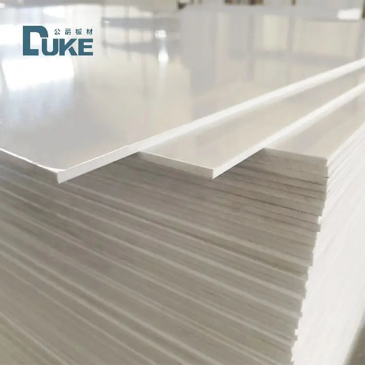 8mm Duke 100% virgen del fabricante Mitsubishi MMA Blanco de ópal de acrílico fundido hoja lisa de plástico artesanía hoja de señalización