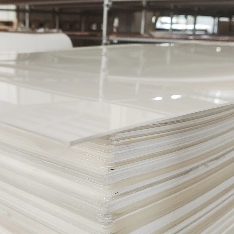 Panel acrílico de alta calidad de papel PMMA de corte personalizado para la producción de artículos sanitarios de bañera