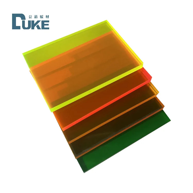 Duke 100% virgen Mitsubishi hoja acrílica moldeada personalizada colorida bañera hoja de plástico precio competitivo 12mm 5mm de corte MMA