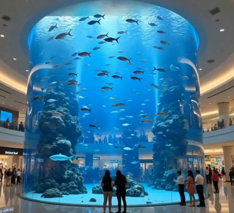 Heavy Duty Thick Cast Acrylic Sheet Large Transparent Panel for Aquarium  Oceanarium Tunnel Underwater Viewing Windows