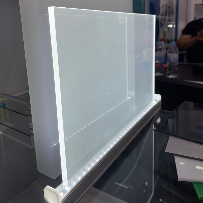 8 mm LGP Sheet Edge Lit Clear Acrylic Light Guide Panel for Uniform Light Transmittance