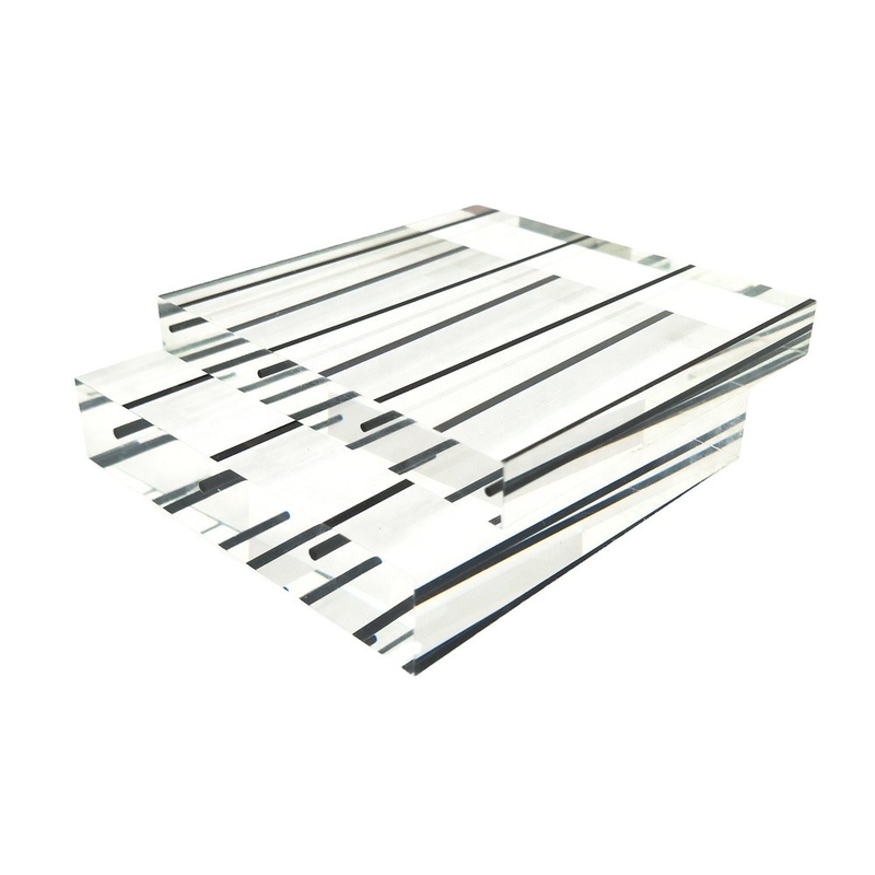 Lámina acrílica colada MMA virgen de 5 mm-20 mm – Panel acústico resistente a la intemperie para valla de barrera de sonido