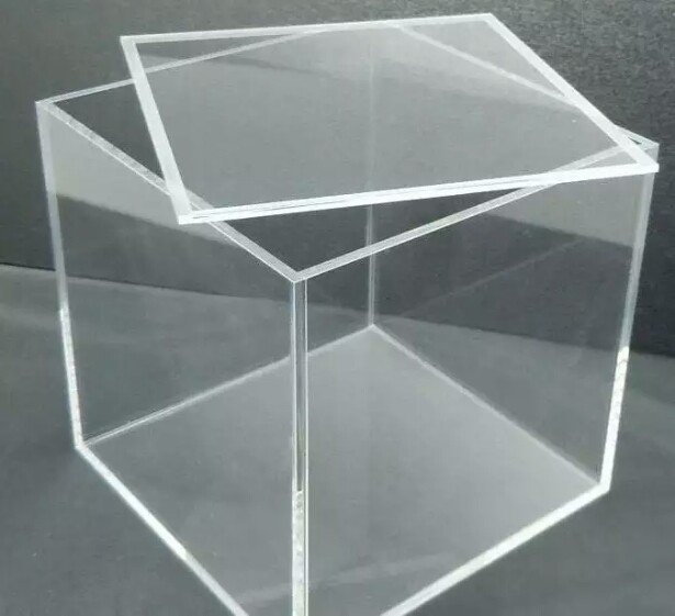Lámina acrílica colada óptica de alta claridad 92% de transmisión de luz Material virgen Mitsubishi para exhibición