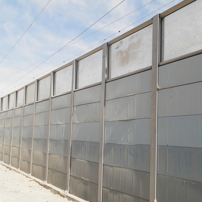 Hoja de acrílico de sonidos del ruido anti de acrílico transparente de la barrera para la carretera