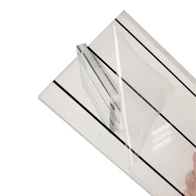 Tablero de acrílico claro de la muestra de la hoja del panel del molde transparente 3m m 5m m