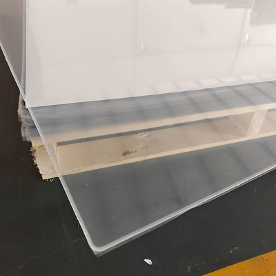 Hoja de acrílico echada 3m m del metacrilato de la barrera transparente descolorida del ruido