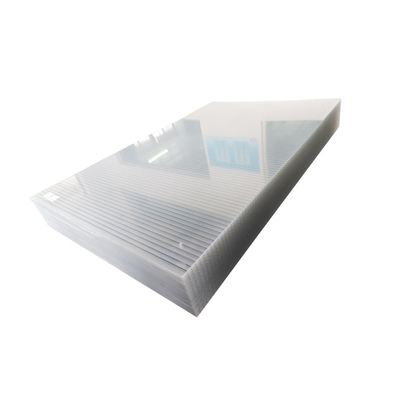 Hoja de acrílico plástica transparente de la barrera del ruido para la piscina