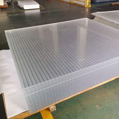 Las hojas de acrílico del alto claro transparente de encargo del plexiglás divulgan la barrera