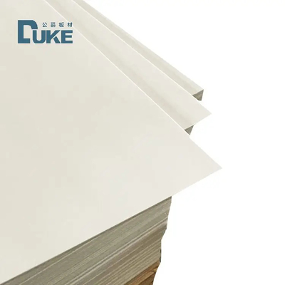 8mm Duke 100% virgen del fabricante Mitsubishi MMA Blanco de ópal de acrílico fundido hoja lisa de plástico artesanía hoja de señalización