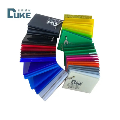 Duke 100% virgen Mitsubishi hoja acrílica moldeada personalizada colorida bañera hoja de plástico precio competitivo 12mm 5mm de corte MMA